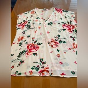 Joie size large silk blouse